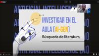 Investigar en el aula con IA (Nivel II)